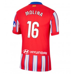 Atletico Madrid Nahuel Molina #16 Hjemmebanetrøje 2024-25 Kort ærmer